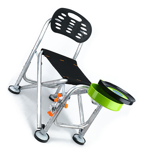Silla De Pesca Plegable De Aleación De Aluminio De 6 Niveles