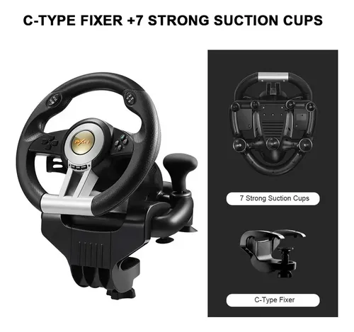 Racing Wheel Pxn V3ii 180° Universal Usb For Pc/ps3/ps4/xbox