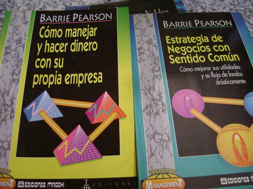 Lote X 2 Barrie Pearson. Estrategia De Negocios Y Empresa