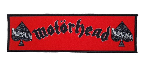 Parche Xl Motörhead Ace Of Spades 29 X 8,5 Cms Maniametal 