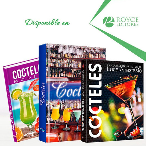 Paquete Uno: Libros De Coctelería Y Cocteles