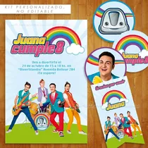 Comprar Kit Imprimible Junior Express Topa Decoración Candy