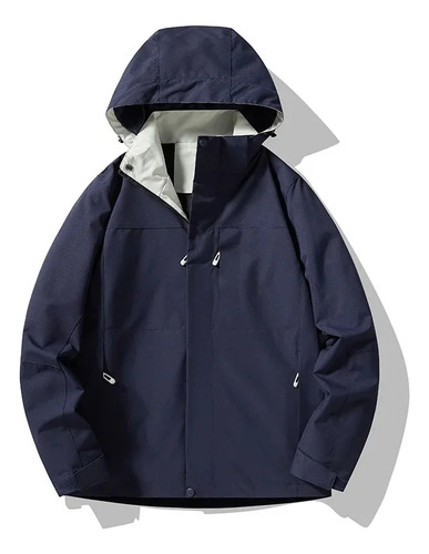 Azul Marino Para Hombre - M - 2024 Primavera/otoño Resistent