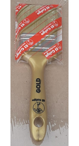 Imagen 1 de 9 de Pincel El Galgo N 25 Gold Cerda Profesional Virola 2 Latex