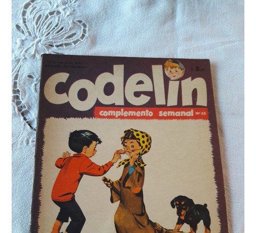 Revista Infantil Codelin Suplemento Semanal N° 35 10/3/1962