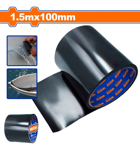 Cinta Super Repara Todo Negra 1.5mt X 100mm Wadfow Wpn2h10