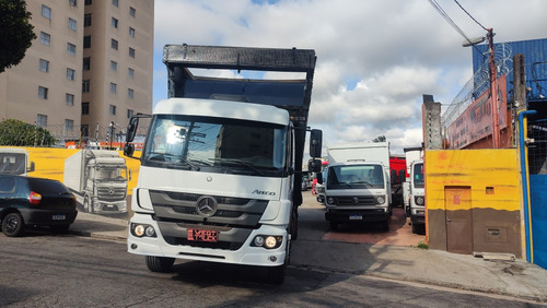 Mercedes Atego 2426 Modelo 2018 Com Carroceria Carvoeira