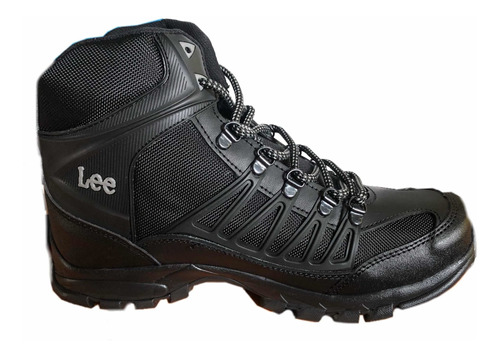 Botas Lee 100% Orig Color Negro Casual, Senderismo Montaña