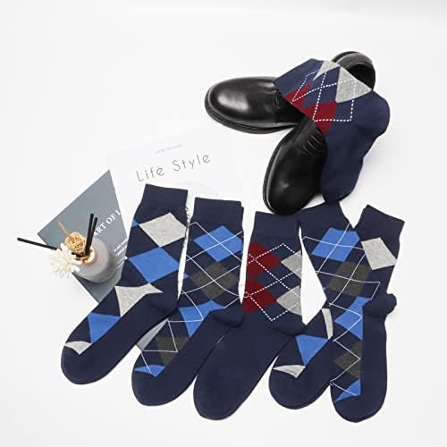 Meianju Calcetines De Vestir Para Hombre, 6 Pares De Calceti