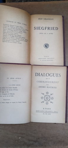Dialogues 1925 André Maurois Diálogos (Usado)