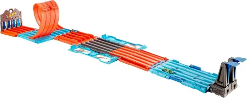 Megacaja de carreras hot wheels sale