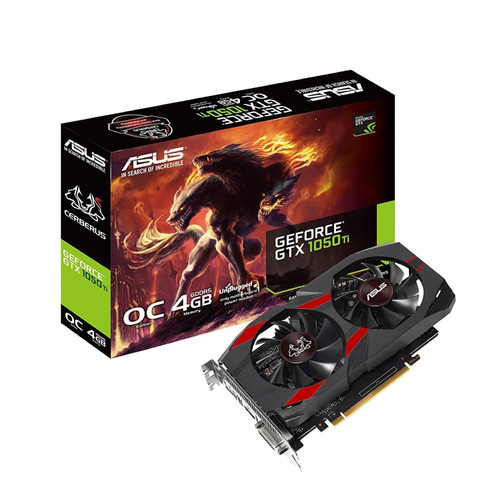 Placa De Video Asus Cerberus Gtx 1050ti 4gb Oc Geforce 12cts