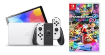 Comprar Oferta Nintendo Switch Oled 64gb Blanco + Mario Kart 8 Nuevo