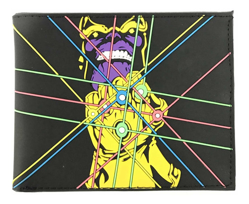 Thanos Billetera Marvel Comics Iron Man Thor Groot Hulk Loki