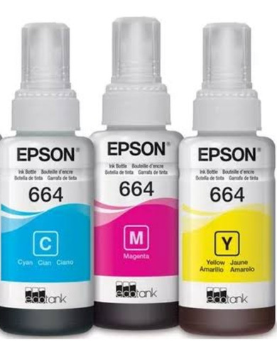 Tintas Epson 664