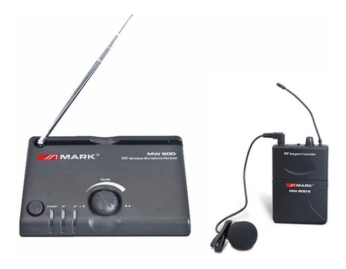 Micrófono Inalambrico Solapero Vhf Mark Mw800s