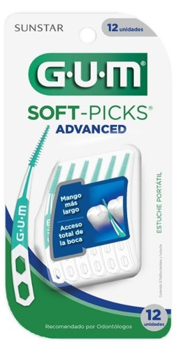 Cepillo Interdental Gum Soft-picks Advanced 12 unidades