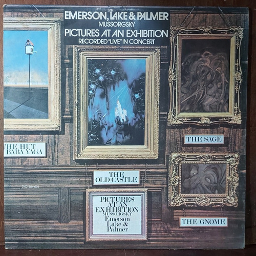 Vinil Lp Emerson Lake E Palmer Pictures At An Exhibition