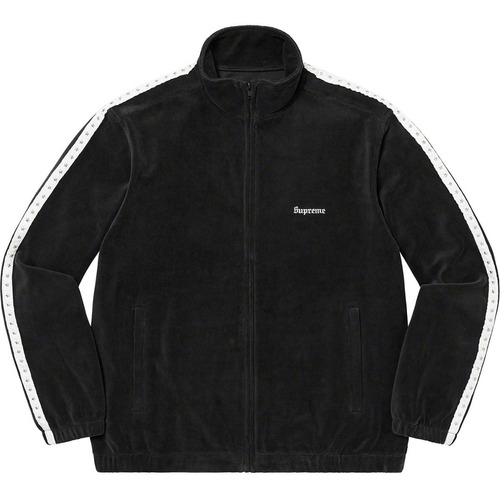 Chamarra Supreme Studded Velour Track Jacket Original Hype