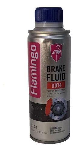 Liga De Frenos Flamingo Dot4 250ml