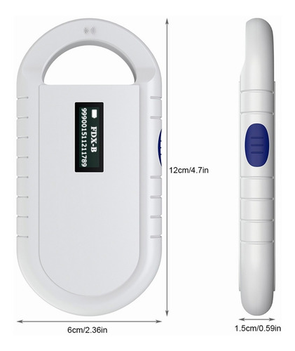 Leitor De Chip, Scanner De Microchip, Scanner Microchip P