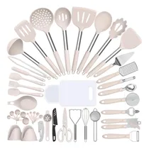 Comprar Juego De Utensilios De Cocina De Silicona, Umite Chef 43 Pie