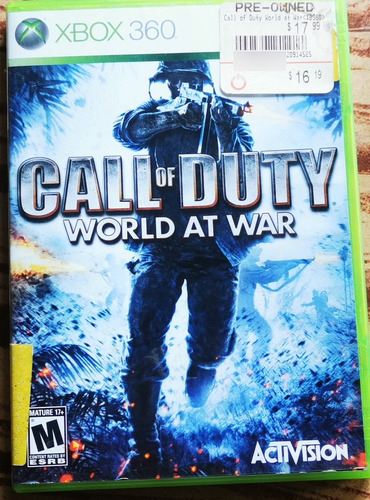 Call Of Duty Word At War 