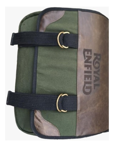 Par Afastadores E Alforge Lona/couro Meteor 350 V. Militar