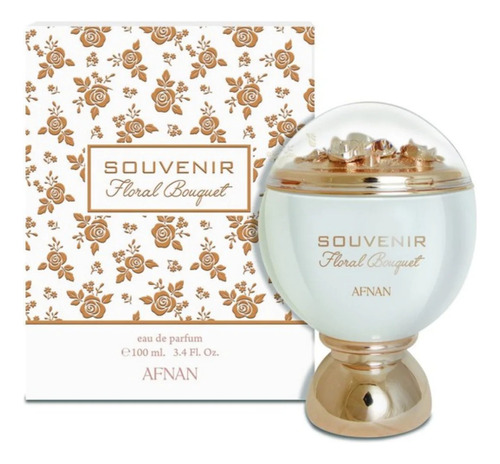 Afnan Souvenir Floral Bouquet 100 Ml Edp + Regalo Calif Verd