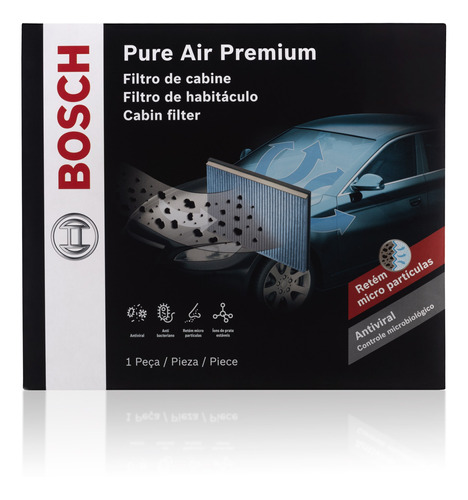 Filtro De Cabine Pure Air Cb8729 - Consulte Aplicação