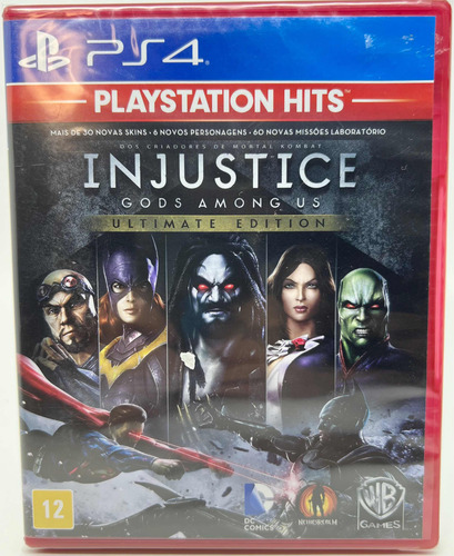 Injustice Gods Among Us Ultimate Edition Ps4 Playstation Hit