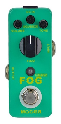 Pedal Mooer Fog Bass Fuzz Para Guitarra O Bajo