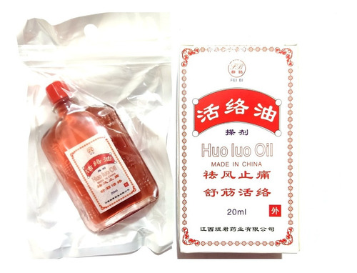 Aceite Esencial Rojo Chino Huoluo Eucalipto Cervical + Envio