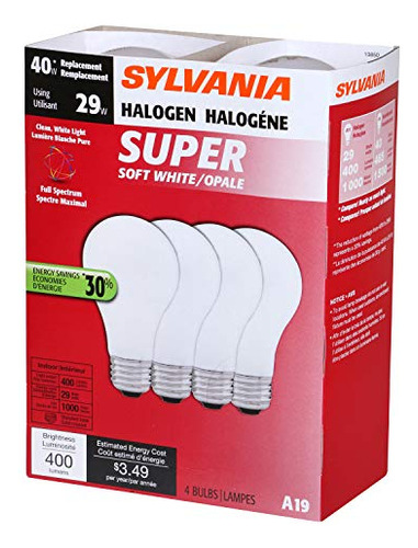 Sylvania Home Lighting Bombilla Halogena Tungsteno Acabado