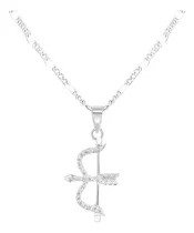 Comprar Collar Mujer Flecha Arco Cupido Regalo Novia Joya Plata 925