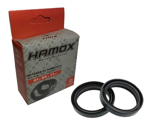 Retenes Suspensión Hamox 41x54x11mmdoble Resorte Honda Xr250