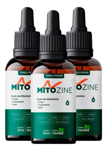 Kit 3 Mitozine Original - Pronta Entrega