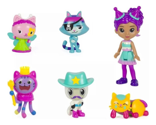 Gabby's Dollhouse Set Figuras Gabby