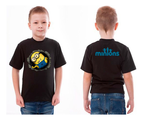 Playera Infantil De Los Minions Mod. 2