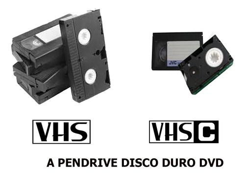 Pasar Vhs, Vhs-c A Pendrive, Hi8, Minidv, Dvd, Audio, Diapos