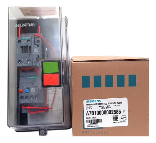 Arrancador Tensión Plena Siemens 11-16 Amp 220v