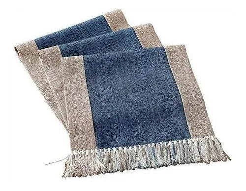 comprar Camino De Mesa Rústico Homeyho Con Flecos Natural Home Table