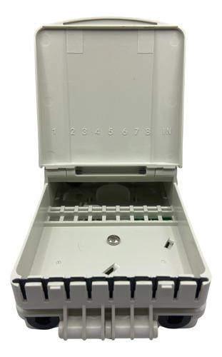 10x Mini (cto) Cdoi De Atendimento Predial 1x8 Sc/apc Cor Bege
