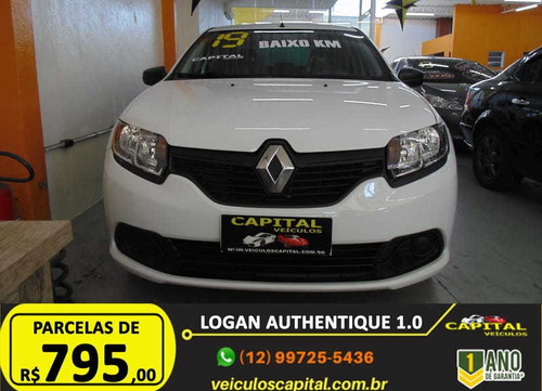 Imagem 4 de 11 de Renault Logan Authentique Flex 1.0 12v 4p