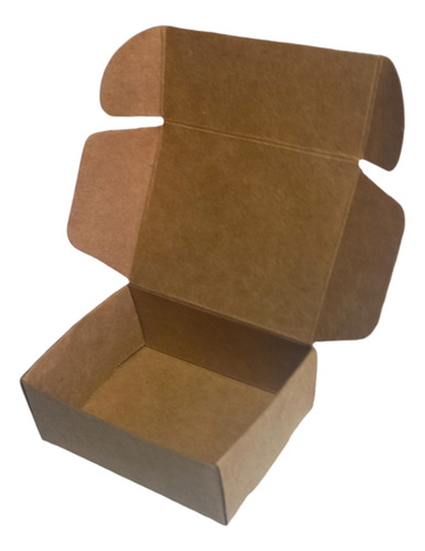 Caja Kraft 50 Piezas Para Regalos Joyeria Dulces ( Thanks )