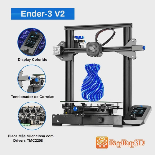 Imagem 3 de 7 de Impressora Creality 3d Ender-3 V2