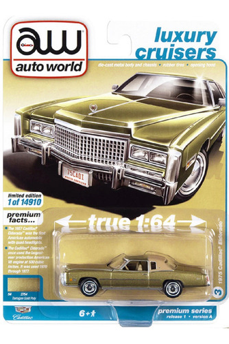 Auto World 1975 Cadillac Eldorado Luxury Cruisers Release 1