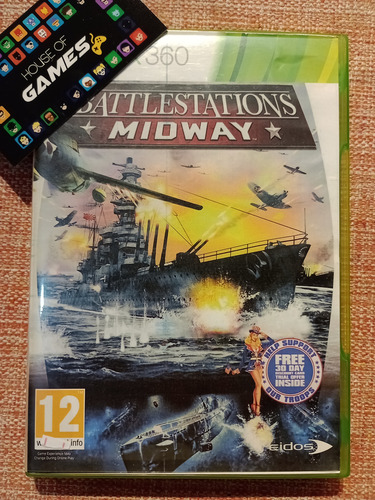 Battlestation Midway Xbox 360 Mídia Física Usado One Encarte (Usado)