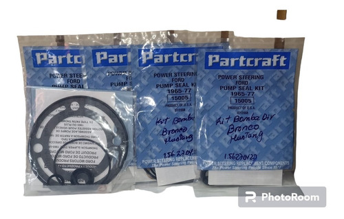 Kit Bomba Direccion Bronco,mustang Partcraft 1965-77 