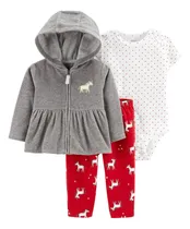 Comprar Conjunto Carters 3 Piezas Polar Bebé Original Talle 18 Meses